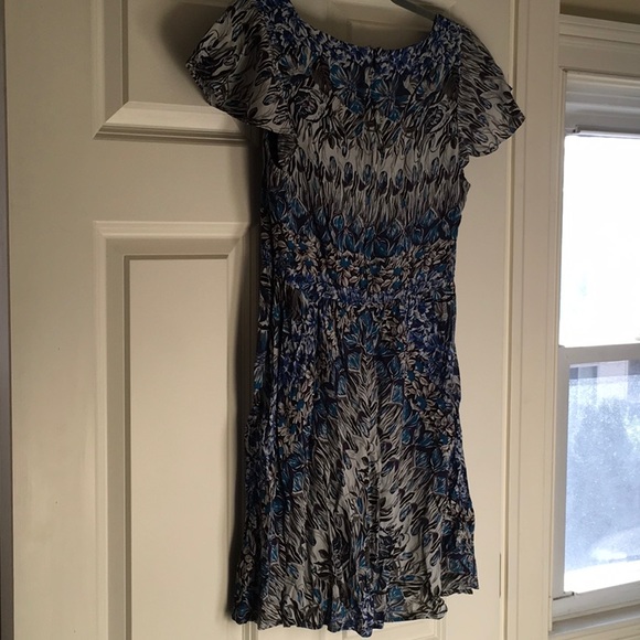 Free people flouncy short sleeved mini dress - Picture 3 of 5